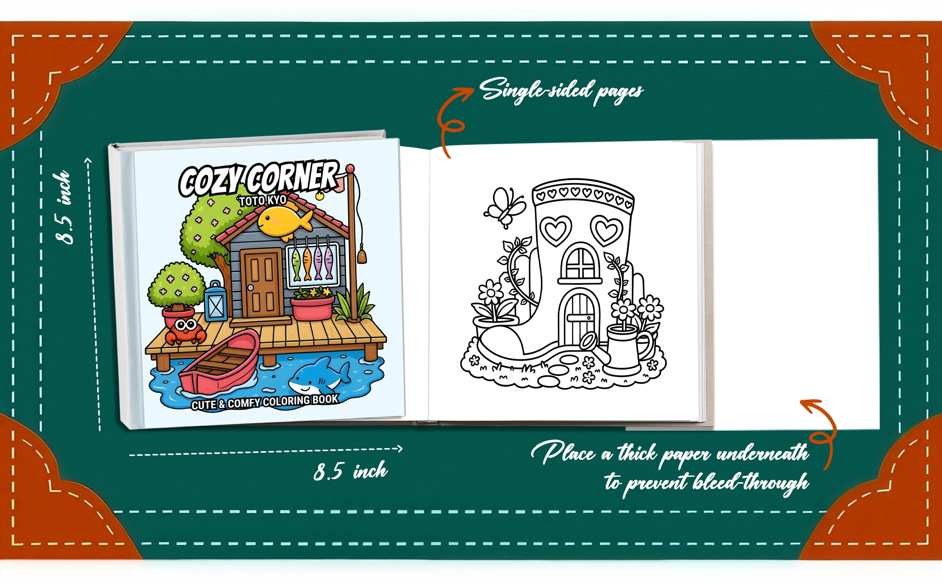 Cozy Corner Coloring Book