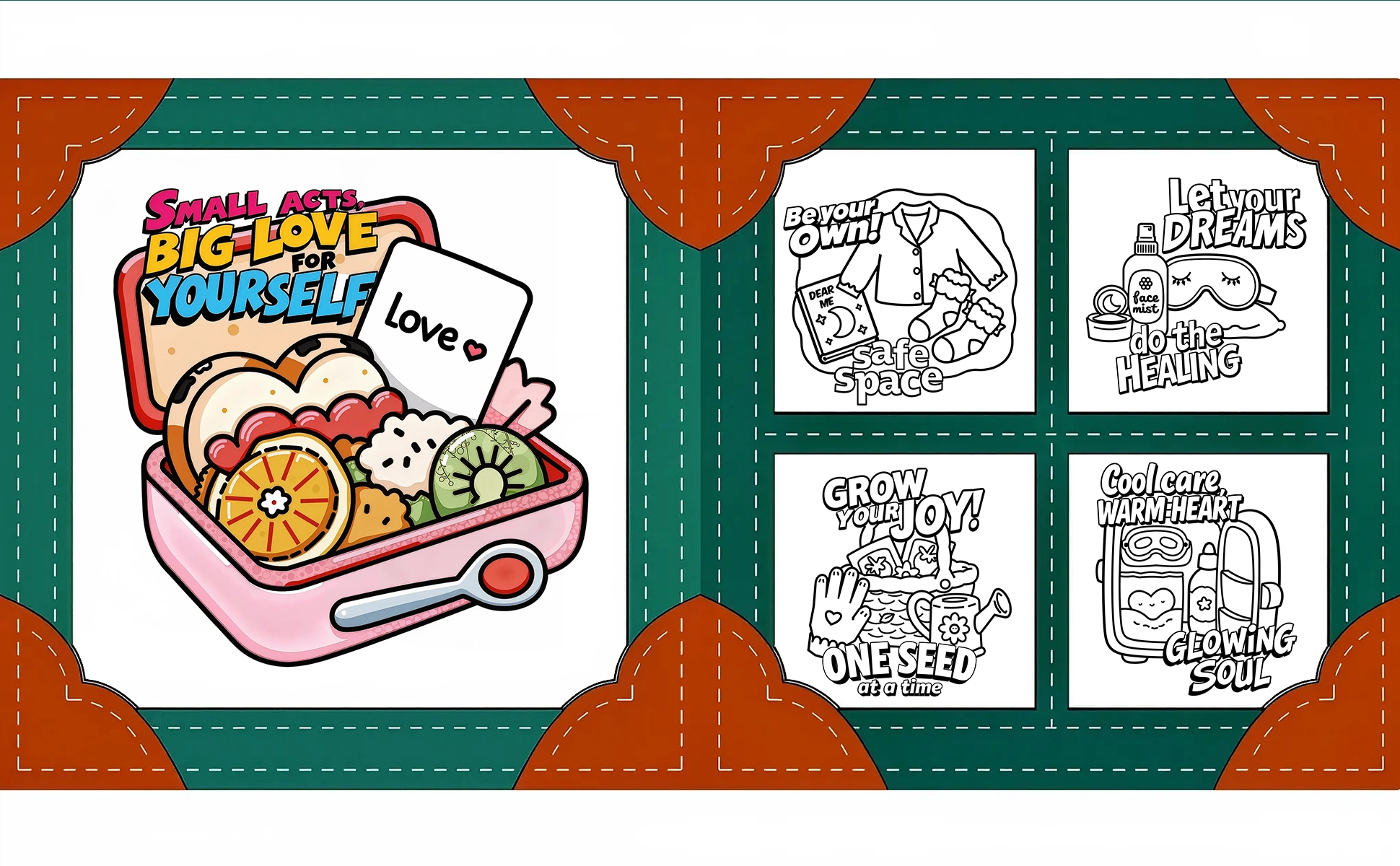 Self-Love Coloring Book
