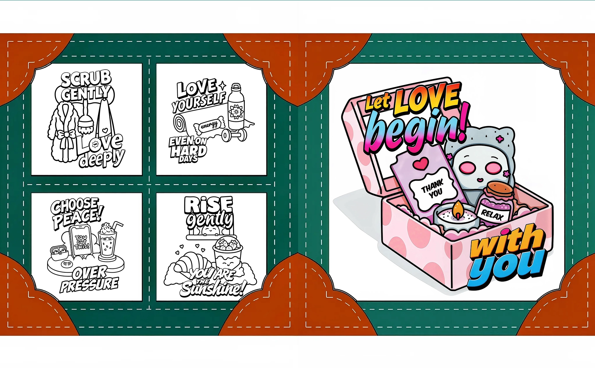 Self-Love Coloring Book