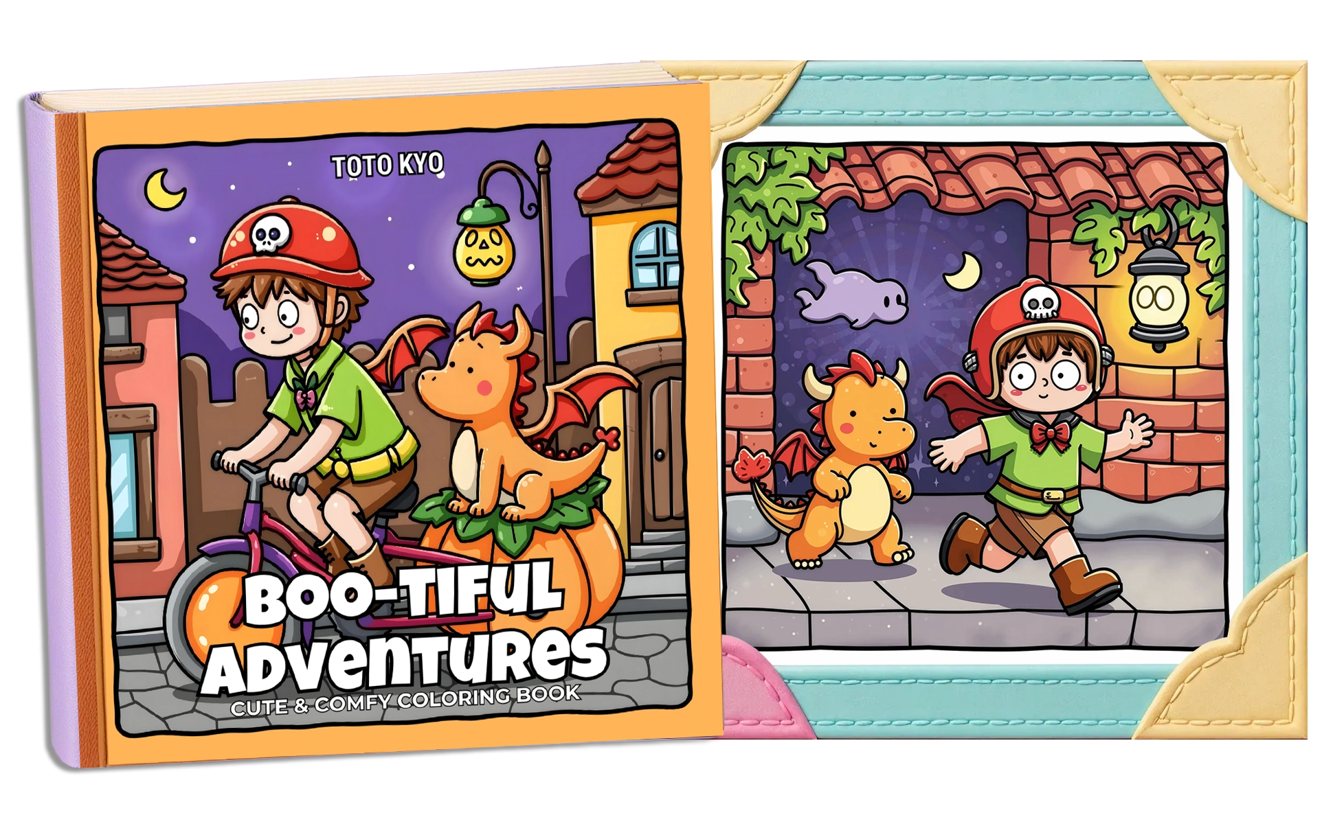 Boo-tiful Adventures Coloring Book