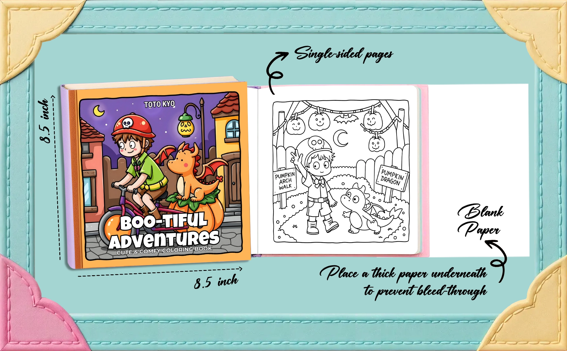 Boo-tiful Adventures Coloring Book
