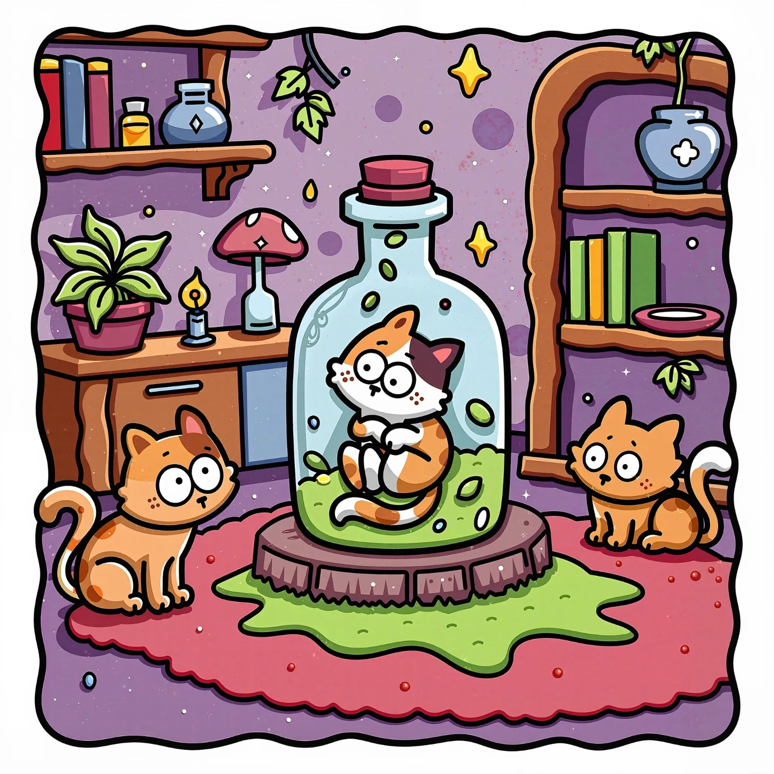 ToTo Kyo Curious Cats 01